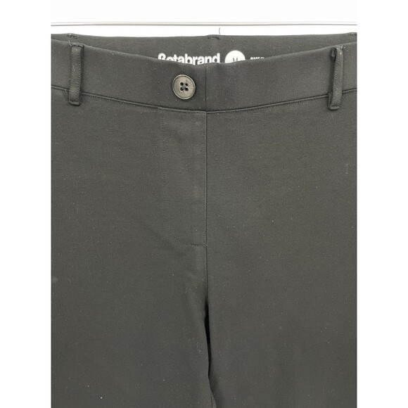 BETABRAND Classic Black Boot-Cut Pull On Yoga Pants Size M - Picture 4 of 8